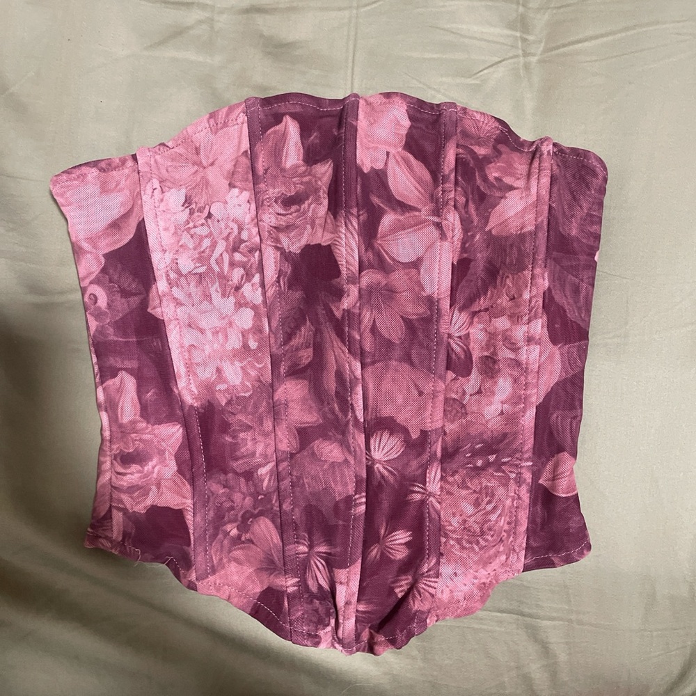 NWT Windsor floral corset top